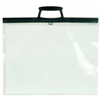 Image of West A1 Clear Clip Close Poly Folio