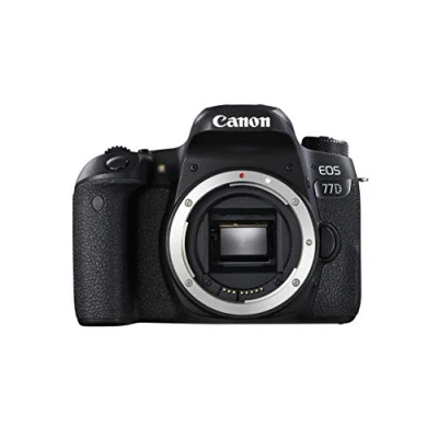 Image of Canon EOS 77D Body Only Digital SLR Camera Black (Renewed)