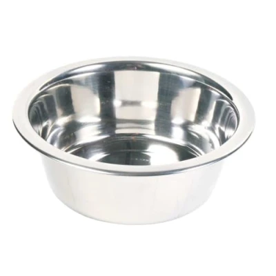 Image of Trixie Stainless Steel Dog Bowl, 0.75 Litre