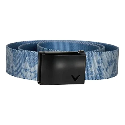 Image of Callaway Golf Unisex Stretch Camo Webbed Belt Quiet Shade One Size