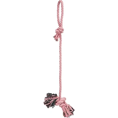 Image of Trixie Denta Fun Cotton Mix Playing Rope for Dog, 70 cm