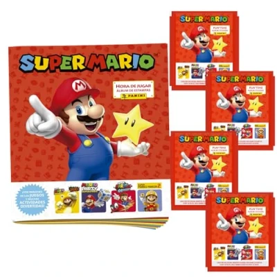 Image of Super Mario Playtime Sticker Collection Starter Pack (French version)