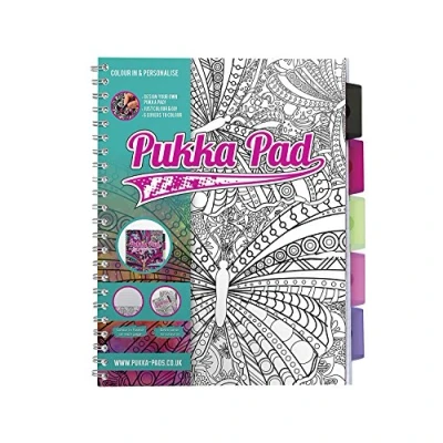 Image of Pukka Pads A4 Colour in and Personalise Pad