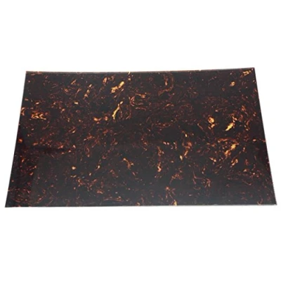 Image of Dopro Uncut 11&quot;x17&quot; DIY Blank Guitar Bass Pickguard Material Sheet Scratch Plate 29x43cm Dark Tortoise (Cut Your Own Pickguard)