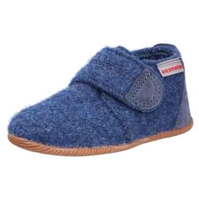 Image of GIESSWEIN Unisex Baby Oberstaufen Slippers, Jeans 527, 2 UK Child