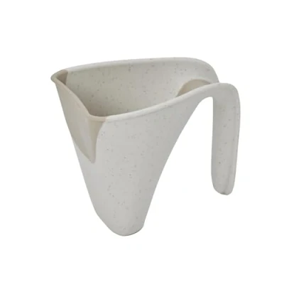 Image of Shnuggle ECO Bath Rinse Jug Soft Rim Baby &amp; Toddler Shampoo Rinser Hair Rinsing Cup Wash with Handle Essential Accessories Cookies Cream Colour