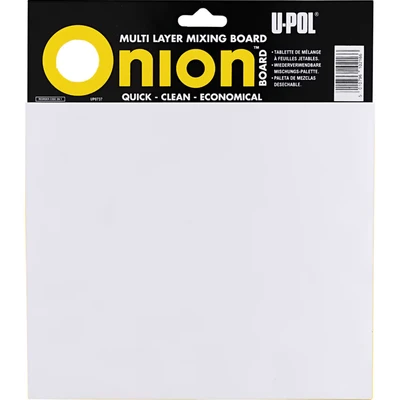 Image of U POL ON/1 Onion Board Multilayered Mixing Palette