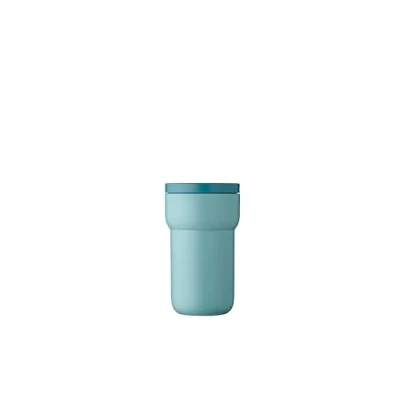Image of Mepal Travel Mug Ellipse Coffee &amp; Tea Cup The Go Airtight Leakproof Thermo Keeps Your Drink Hot for Up to 30 Minutes 275 ml Nordic Green