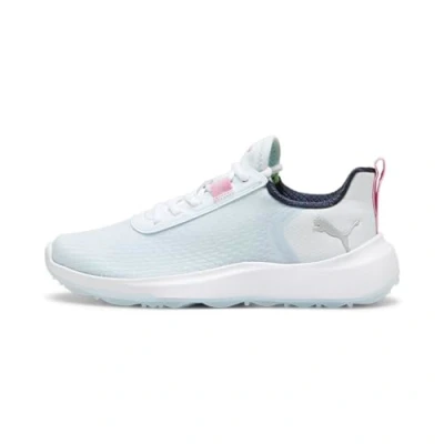 Image of Puma Golf Fusion Crush Sport shoes, Women&#039;s, Size: 4, Icy blue/pink icing Textile