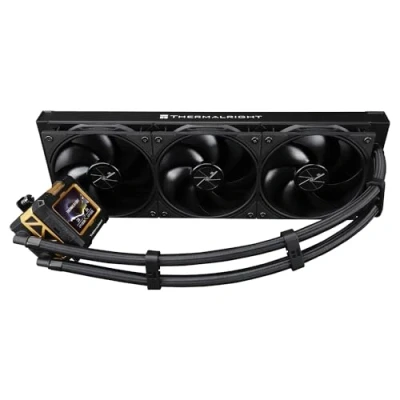 Image of THERMALRIGHT FW 360 Black CPU Water Cooling with 3 PWM Fans, IPS 320 x 240 Resolution LCD Screen, AIO Cooling, Liquid Cooler for AMD/Intel PC Cooler: AM4/AM5/LGA1700
