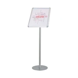 Image of Twinco m551768 Floor Magazine Rack Metal with Frame for A3 formats