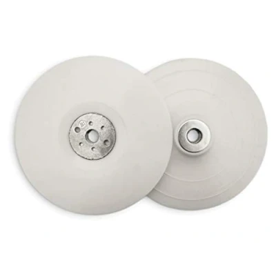 Image of Flexipads World Class Angle Grinder Pad White 180mm (7in) 5/8 x 11 UNC