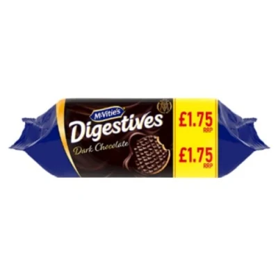 Image of McVitie&#039;s Digestives Dark Chocolate 266g x Case of 15