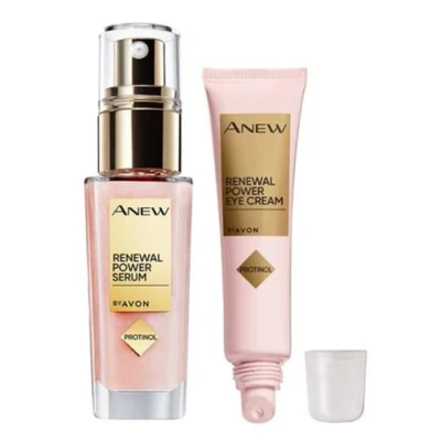 Image of Avon Anew Renewal Power Serum 30ml and Eye Cream 15ml