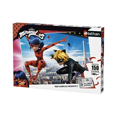 Image of Nathan 86821 Lady Bug 150 Piece Jigsaw Puzzle