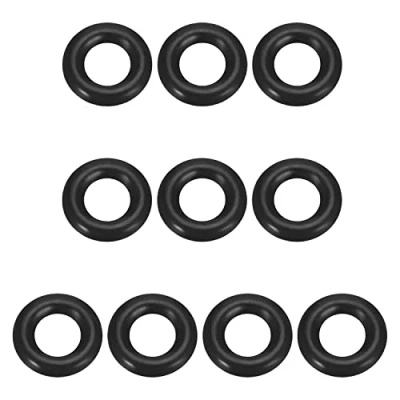 Image of Othmro 10pcs Rubber O Rings, Nitrile Washers 8mm OD 5mm ID 1.5mm Width, Sealing Gasket for Plumbing, Taps