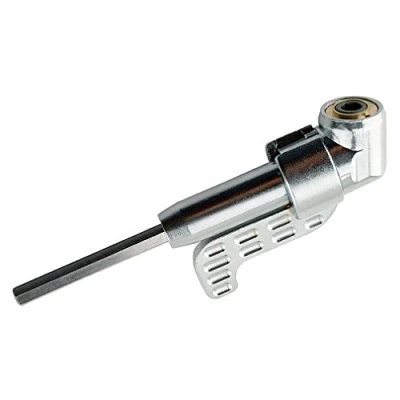 Image of Silverline Angled Magnetic Screwdriver Attachment 80 130mm 1/4&quot; Hex
