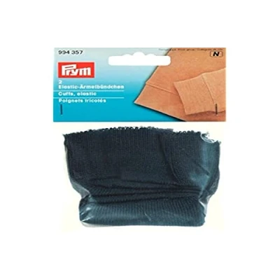 Image of Prym Elastic Cuffs navy blue, Polyester, marine, 2 Stück