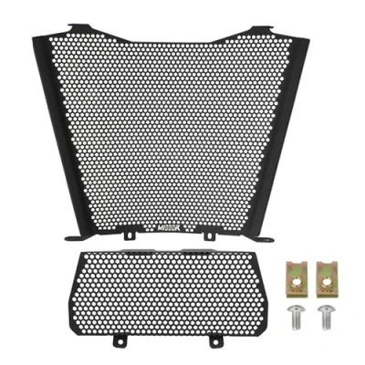 Image of EdvenA Motorcycle Radiator Guard Protection Cooler Grill Cover Protector Compatible with BMW S1000RR S1000R M1000RR M1000R 2019 2021 2022 2023 2024