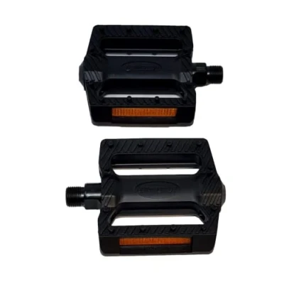 Image of GT Branded Children&#039;s Bicycle Black Pair 9/16&quot; Junior Bike Pedals (80mm x 80mm)