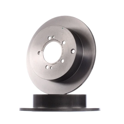 Image of 424961 Brake DISC BREMBO Coated LINE 08.A755.11 302mm 10mm 5 solid MITSUBISHI: Outlander 2 SUV, Lancer 8 Limousine,