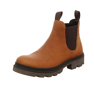 Image of ECCO Grainer Chelsea Classic ankle boots, Men&#039;s, Size: 9, Brown Leather