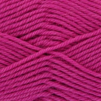 Image of King Cole 2245046 Wool Aran Raspberry Yarn 180M, 100g