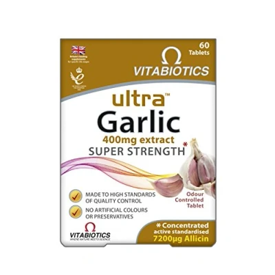 Image of Vitabiotics Ultra Garlic Tablets 60