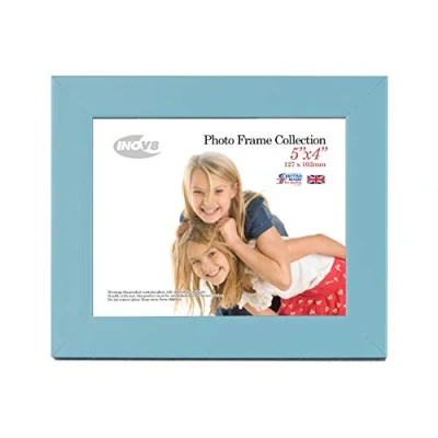 Image of Inov8 Framing British Made Photo Frame Value Teal 5x4
