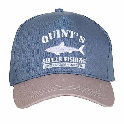 Image of Heroes Inc. Jaws Hip Hop Quints Shark Fishing Cap Blue