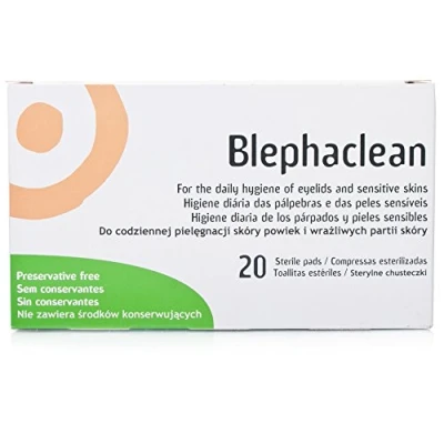 Image of Blepharitis Old Wipes Blephaclean 20 x 2 40