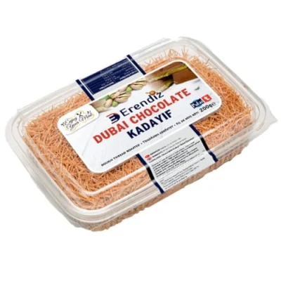 Image of Perfect Match with Dubai Chocolate Kataifi Original Pastry Threads Kadayif Fresh Kadaifi 400 Gram by Pufai Grocery