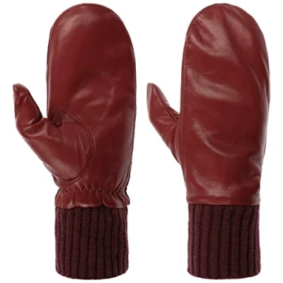 Image of Hestra Tina Mittens women&#039;s gloves (6 1/2 HS red)