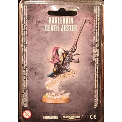 Image of Games Workshop 99070111001 &quot;Warhammer 40,000&quot; Harlequin Death Jester Action Figure