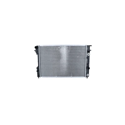 Image of 52463050, 6302006 Engine radiator NRF 529689 Aluminium 653mm 445mm 30mm with mounting parts Brazed cooling fins VAUXHALL: Omega Saloon