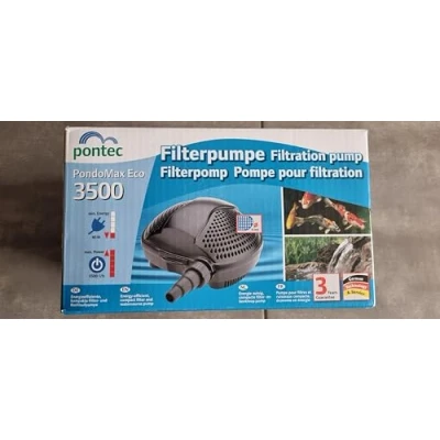 Image of Pontec 54770 PondoMax Eco 3500 filter and watercourse pump / energy efficient for watercourses feeding