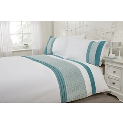 Image of Rapport Home Anise Superking Duvet Cover Set Blue