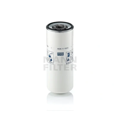 Image of 111705081DF, 1117050A81DM, 1117050B81DM, 2S111701081DM Fuel FILTER MANN WDK 11 102/4 Spin on Filter, for high pressure levels