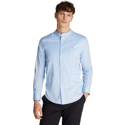 Image of Tommy Hilfiger FLEX Solid Shirt Shirt, Men&#039;s, Size: Medium, Sweet blue