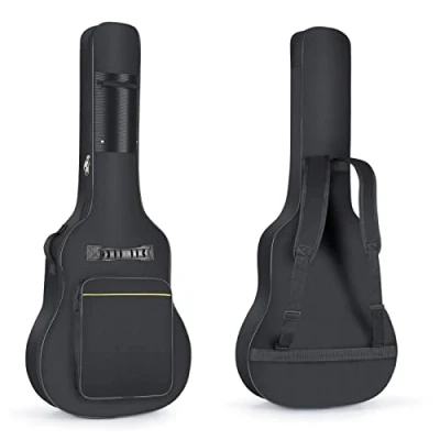 Image of LHtechnology Guitar Bag 40 41 Inch Acoustic Gig Backpack with Thick Padding Soft Cover Adjustable Shoulder Straps Case for