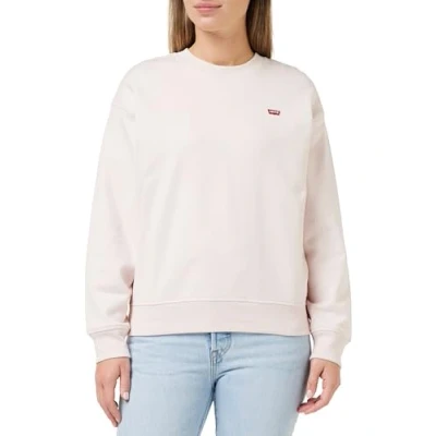 Image of Levi&#039;s Women&#039;s Standard Crew Sweatshirt, Mauve Chalk, XXS