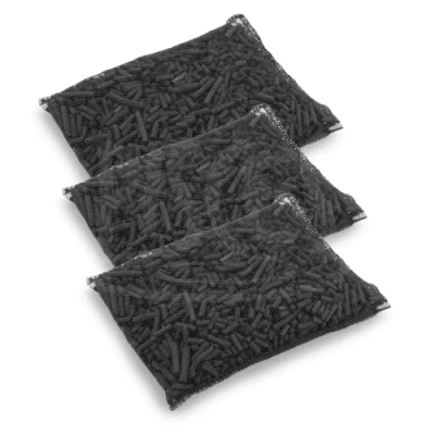 Image of Pisces 3 x Aquarium Active Bio Carbon Filter Media 500g Box (1500g total) Natural Biological Filtration
