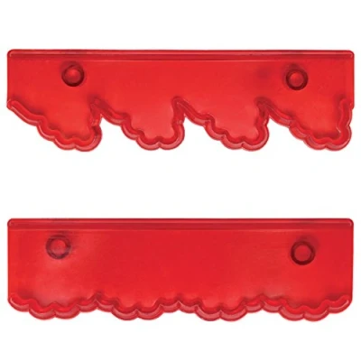 Image of PME JEM Wide Frill Cutters, Set of 2,White,12.5 x 2 19 cm