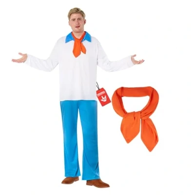Image of Morph Mens Mystery Solving Detective Costume Cartoon Character Costumes For Men Halloween XL