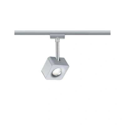 Image of Paulmann URail Cube LED spot dimmer 2,700K chrome