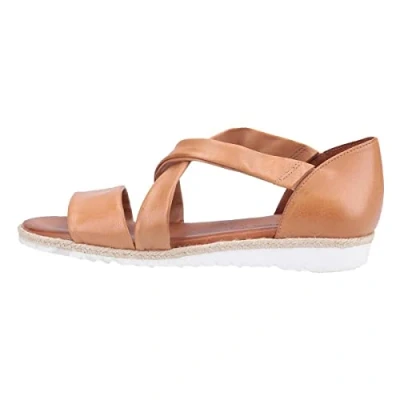 Image of Hush Puppies Women&#039;s Gemma Espadrille Wedge Sandal, TAN, 5 UK