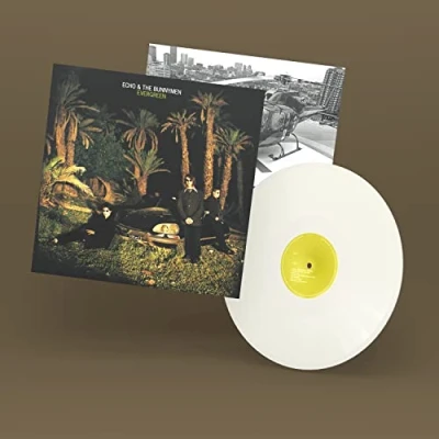 Image of Echo &amp; The Bunnymen Evergreen White vinyl Remastered Sealed 2022 UK LP LMS5521768