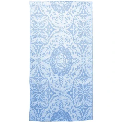 Image of vidaXL Outdoor Carpet ARAKIL Baby Blue 160x230 cm PP