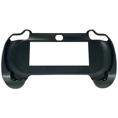 Image of OSTENT Durable Joypad Plastic Flexible Bracket Holder Hand Handle Grip Compatible for Sony PS Vita Color Black
