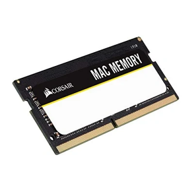 Image of Corsair Mac Memory SODIMM 8GB (1x8GB) DDR3L 1600MHz CL11 for Systems, Apple Qualified Black